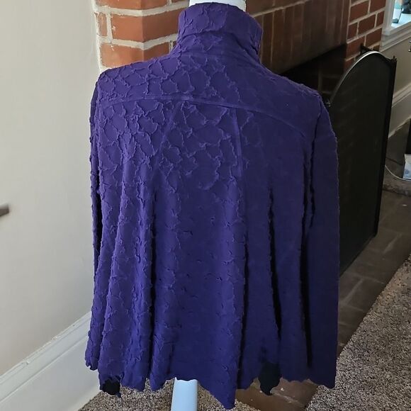 Sno Skins Purple Turtleneck Sweater - Picture 3 of 9